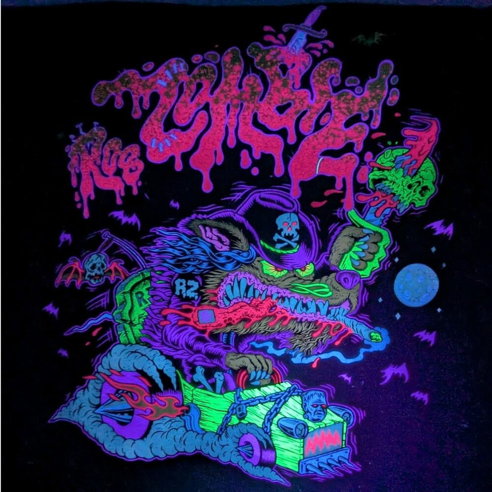 Rob Zombie Freaks On Parade 2023 Tour Shirt Crush Kill Destroy Large L